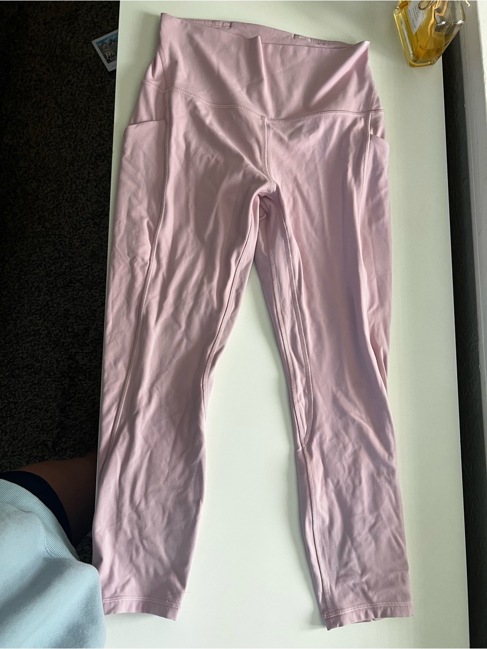 lululemon athletica Light Pink High-Rise Leggings with Side Pockets